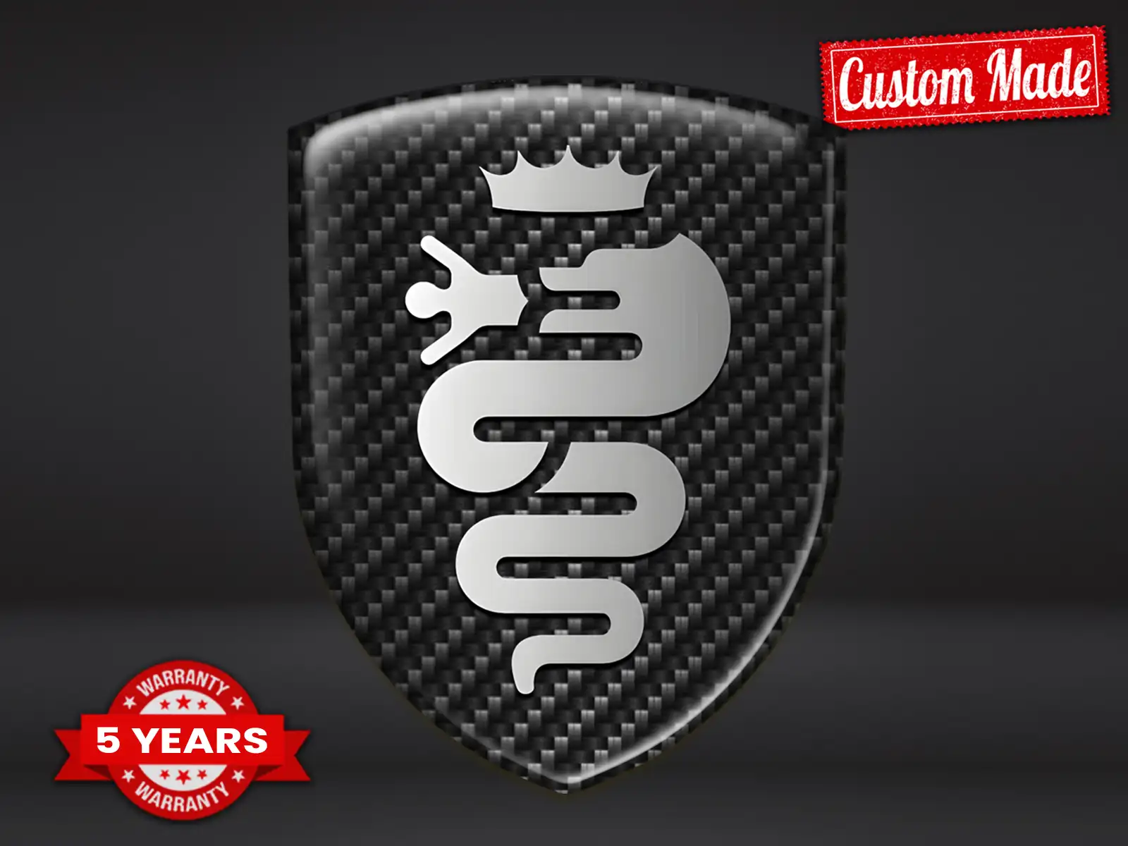 Alfa Romeo Stoßsticker Stilvoll Luxus Premium Auto
